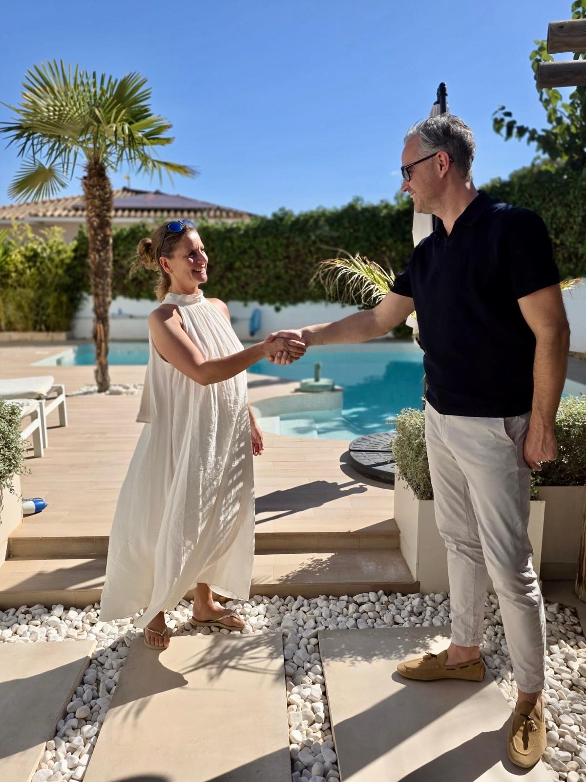 Tom en zijn vrouw Iris